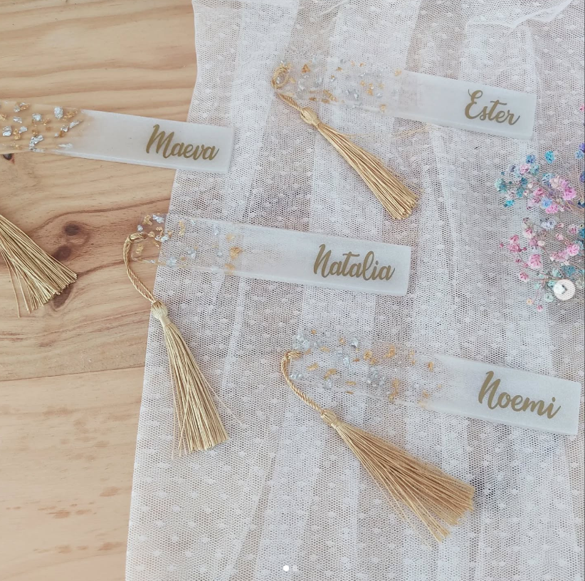 Marcapáginas artesanal